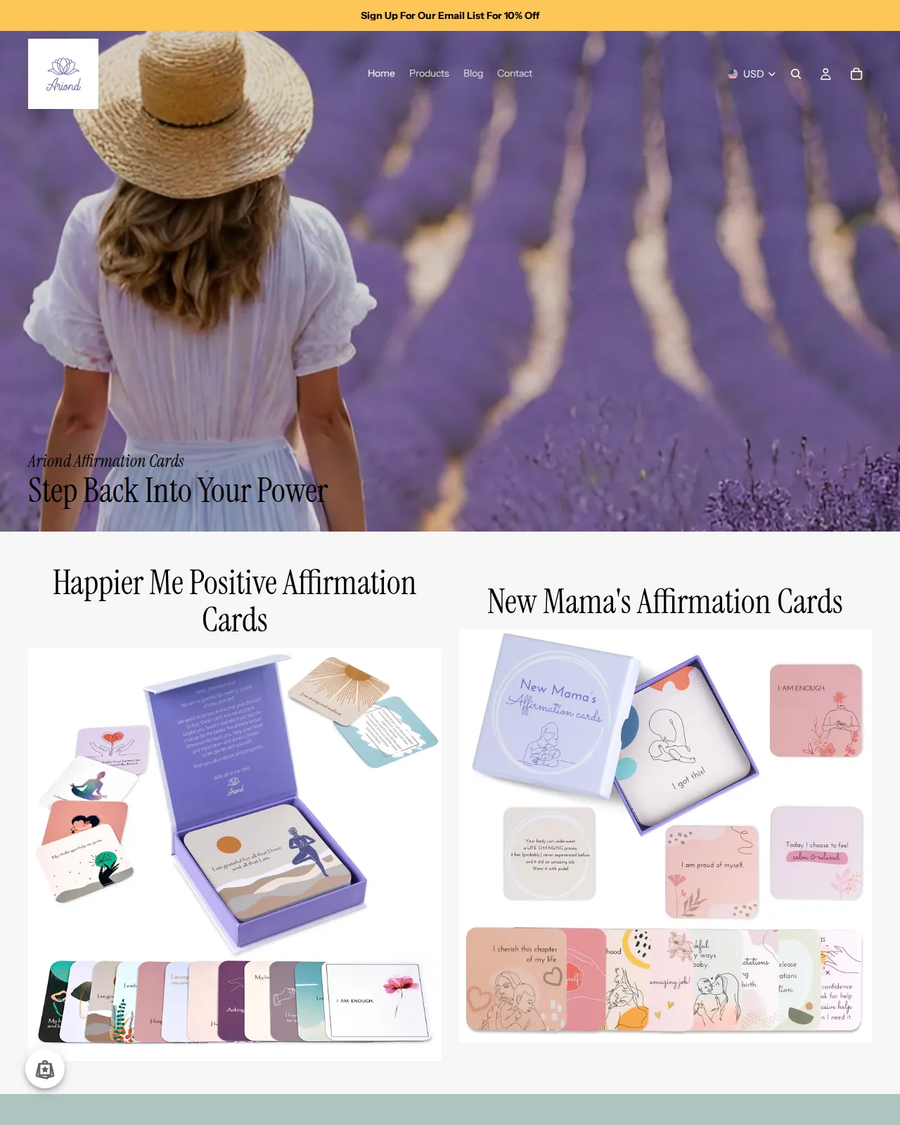 Homepage of Ariond